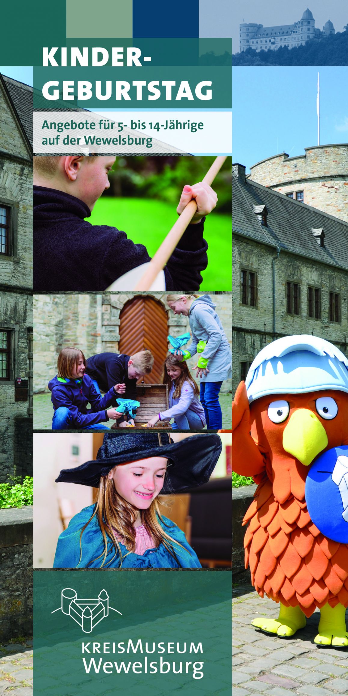 Kindergeburtstag auf der Wewelsburg